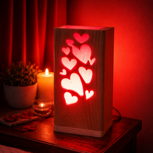 Lámpara RGB corazón