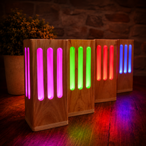 Lámpara RGB rayas